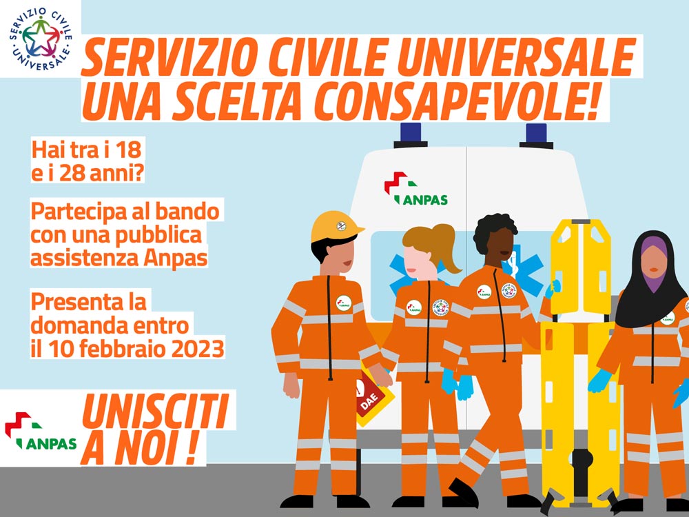 SERVIZIO CIVILE PER OPERATORI VOLONTARI Soccorso sanitario